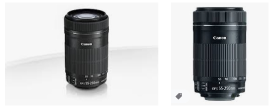 Canon SLR Kameralar için Canon EF-S 55-250mm F4-5.6 IS STM Lens