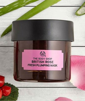 The Body Shop British Rose Nem Maskesi